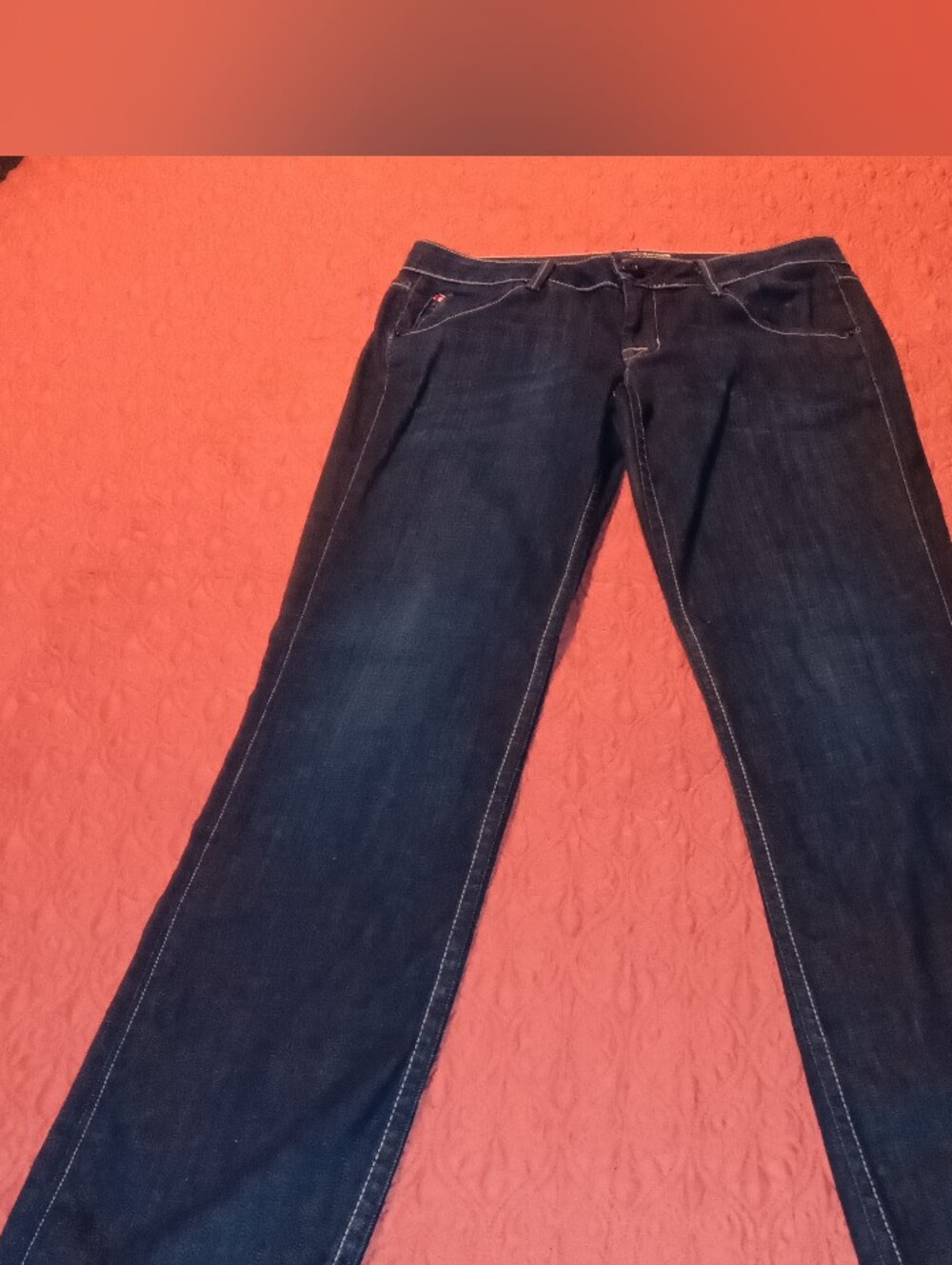 Hudson Jeans Dark Indigo Straight Leg Women's Jeans~ Size 28